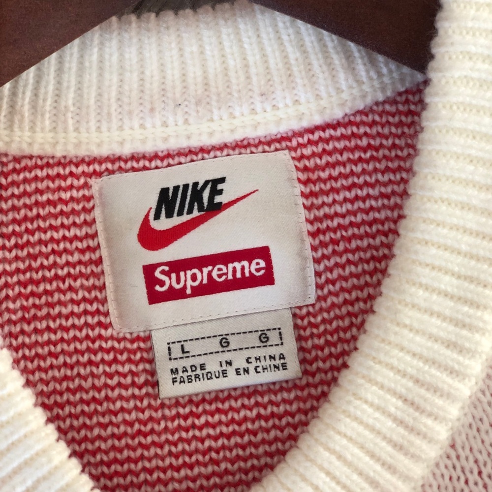 Supreme Nike Swoosh Sweater